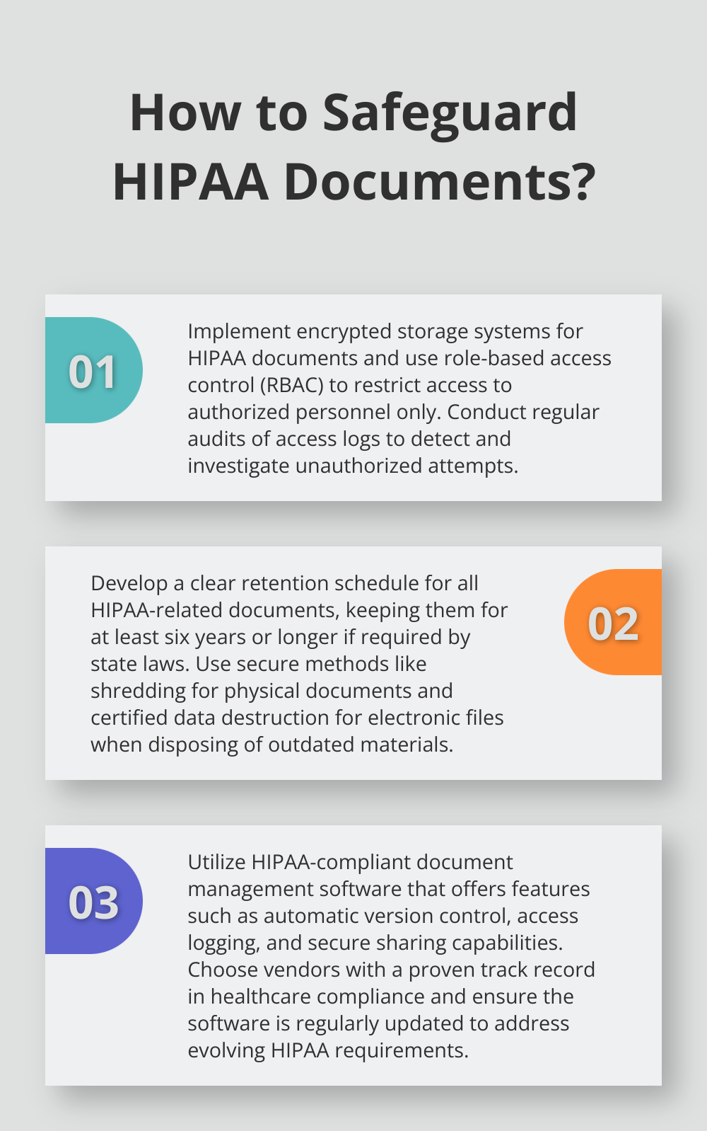 Infographic: How to Safeguard HIPAA Documents? - hipaa compliance documents