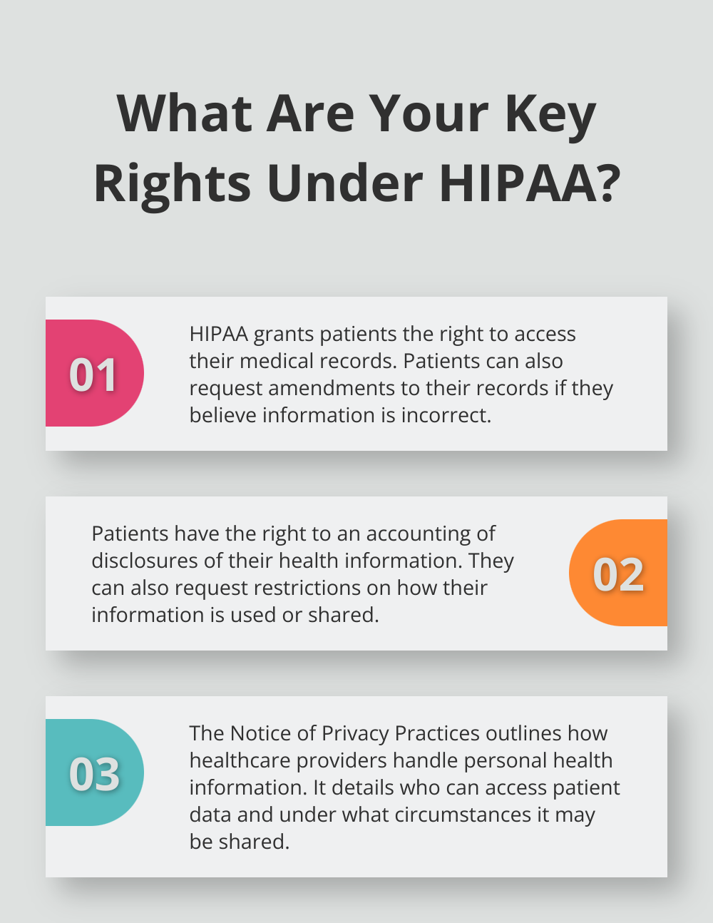 Infographic: What Are Your Key Rights Under HIPAA?