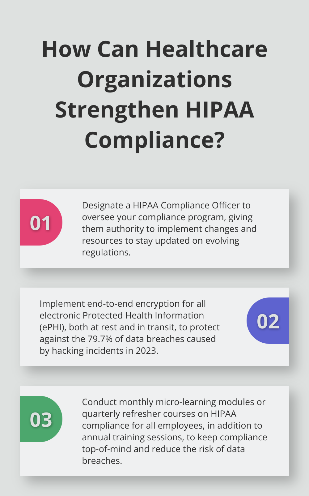 Infographic: How Can Healthcare Organizations Strengthen HIPAA Compliance?