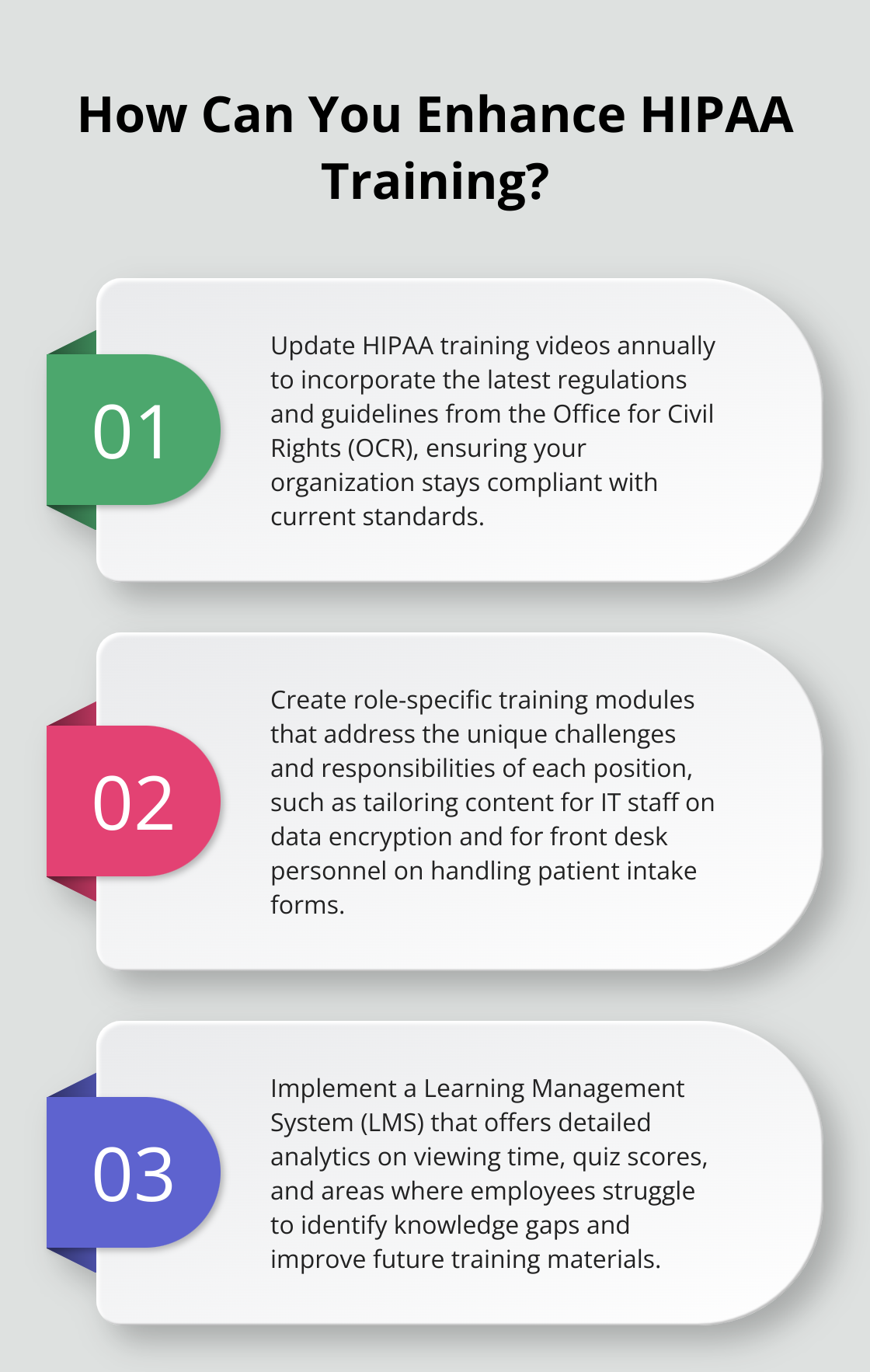 Infographic: How Can You Enhance HIPAA Training?