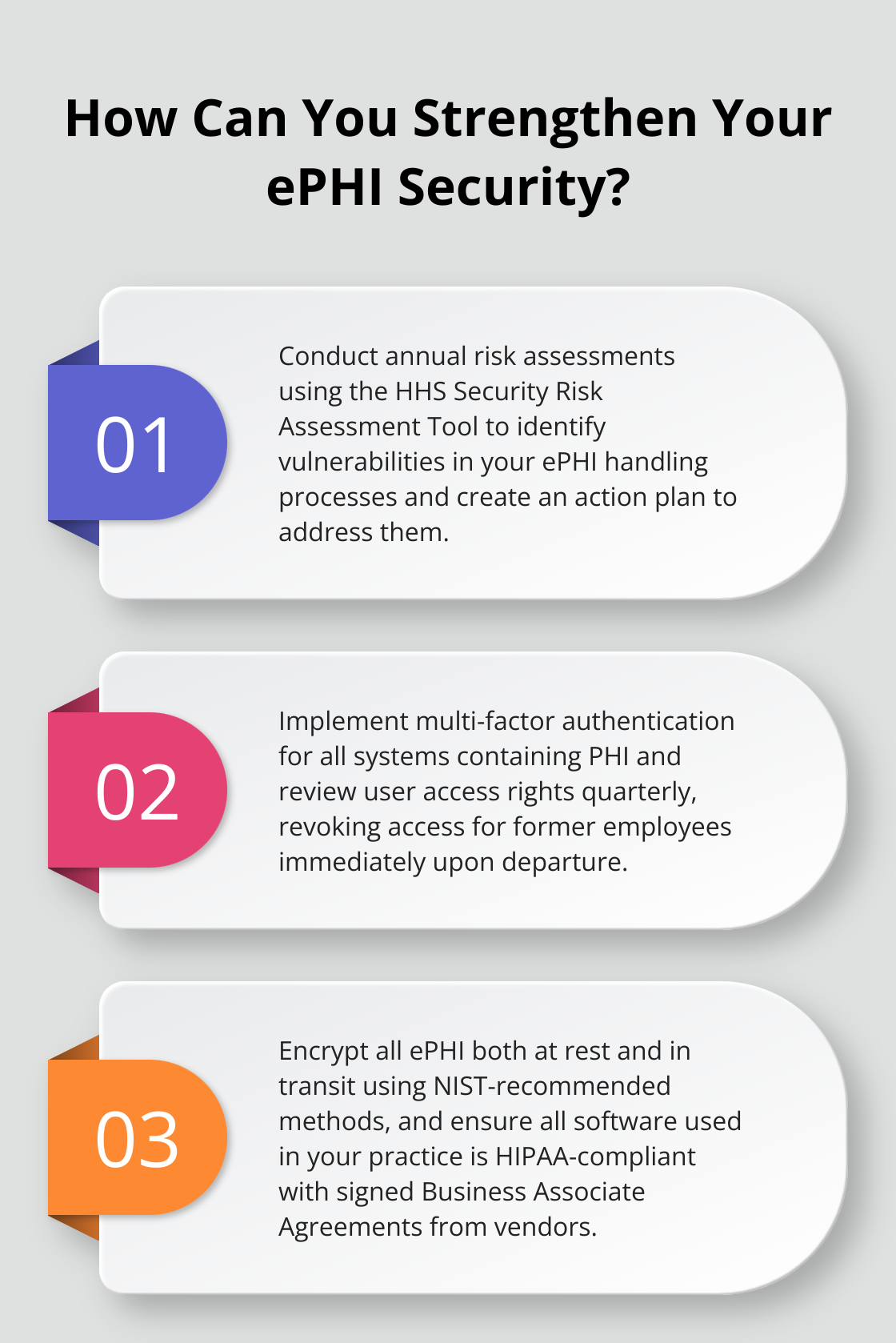 Infographic: How Can You Strengthen Your ePHI Security? - maintain hipaa compliance