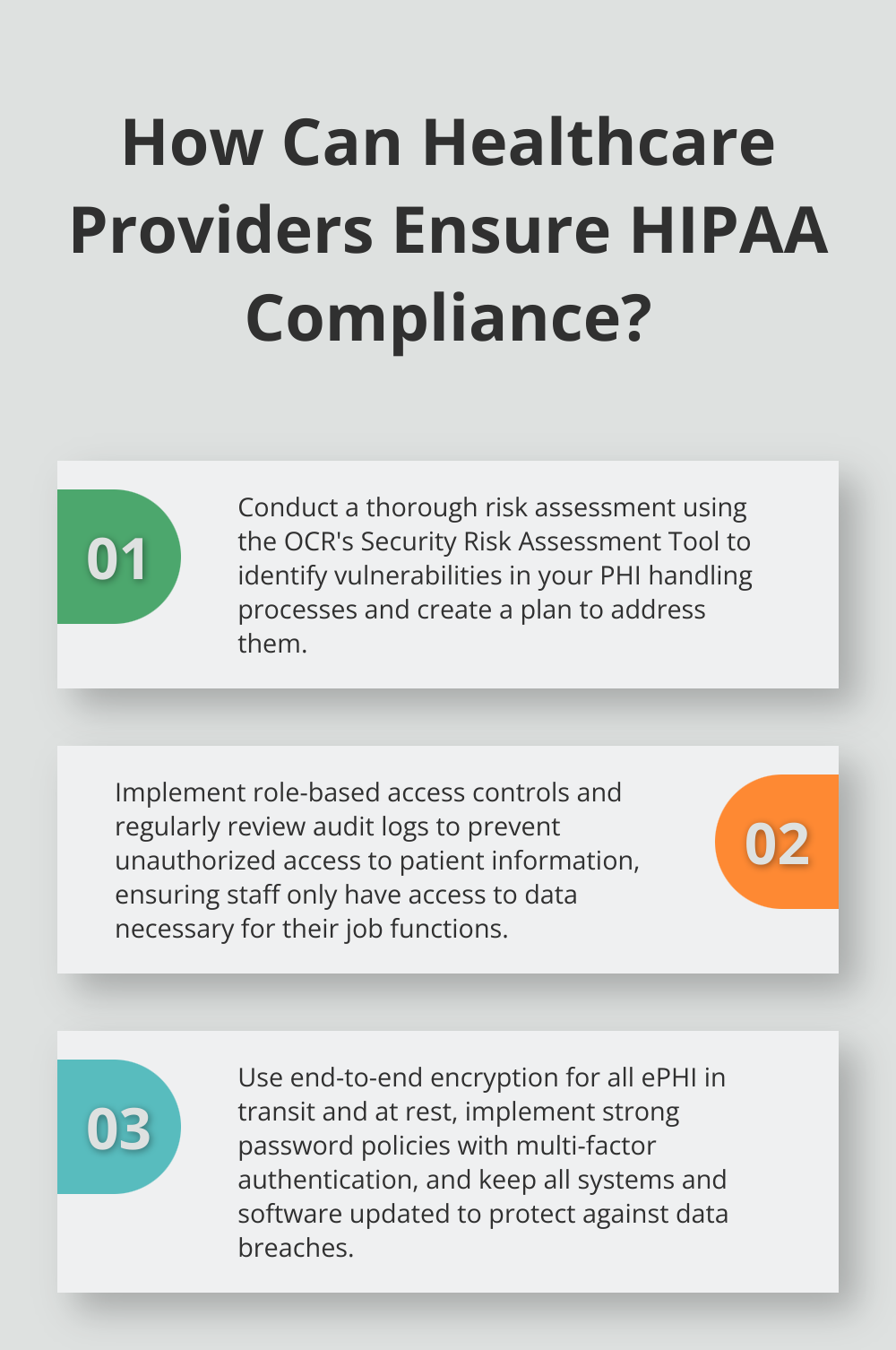 Infographic: How Can Healthcare Providers Ensure HIPAA Compliance? - the practical guide to hipaa privacy and security compliance